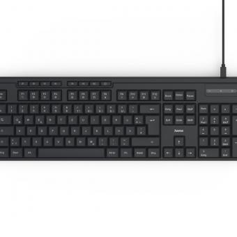 Hama Tastatur-Maus-Set CKM-200 sw 173054 