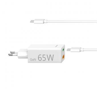 Hama USB-Schnellladegerät Set 65W 200016 