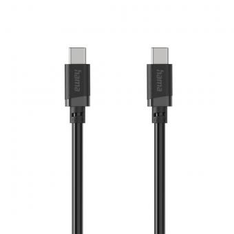 Hama USB-Kabel 2m schwarz         201808 