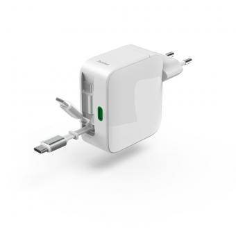 Hama USB-Schnellladegerät 65W ws  201957 