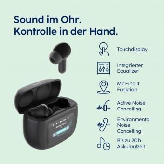 Hama TWS Bluetooth-Kopfhörer sw   221820 