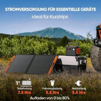 Jackery SolarSaga 100W Solarmodul 
