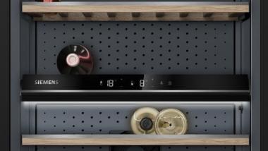 Siemens KW36KATGA sw Weinlagerschrank 