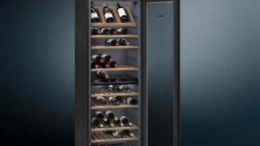 Siemens KW36KATGA sw Weinlagerschrank 
