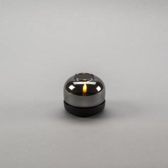 LED Teelicht rauchglas Sockel   1835-700 