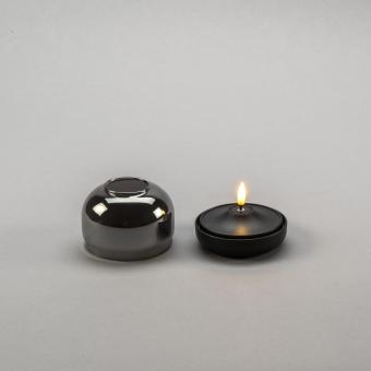 LED Teelicht rauchglas Sockel   1835-700 
