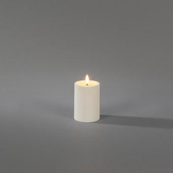 LED Kunststoffkerze weiß Außen  1871-100 
