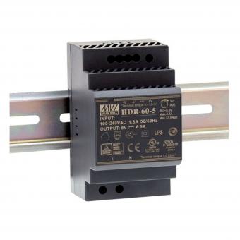 MEANWELL Schaltnetzteil HDR 24V 60W 