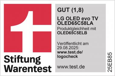 LG OLED65C58LA sw OLED-TV 