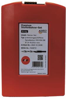 RED Prem.Stufenbohrer Set 2820-10-0008 