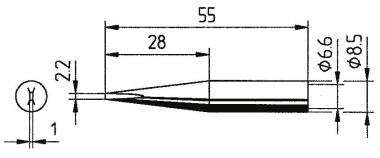 Ersa Lötspitze ERSADUR-LF    0842KDLF/SB 
