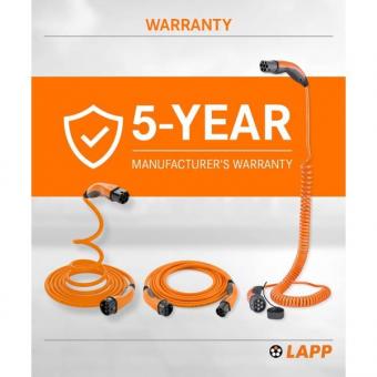 LAPP EV-TYP2 Ladekabel 5m 22kW-3P-32A 