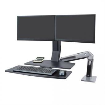 Ergotron WorkFit-A Dual Steh-Sitz 