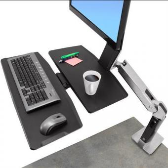 Ergotron WorkFit-A Single Steh-Sitz 