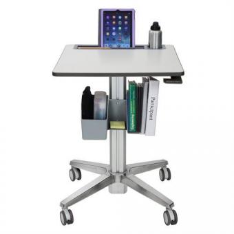 Ergotron LearnFit mobil. Steh-Sitz Tisch 