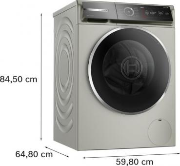 Bosch WGB2560X1 gr Waschautomat 