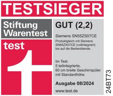 Siemens SN55ZS07CE Ed EB-Geschirrspüler 