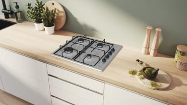 Bosch PBP6B5K80 ed Gas-Kochfeld 