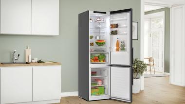 Bosch KGN39VXAU sw Kühlkombi 