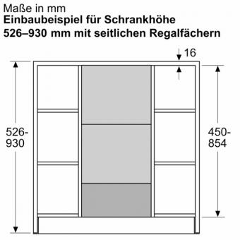 Neff Z51IBK1SN Kaminverlängerung 