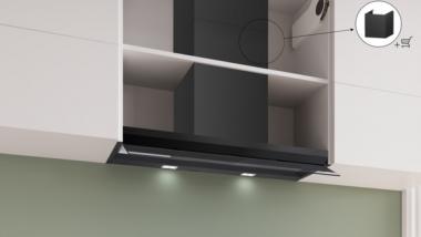 Bosch DBB 97 DP 60 sw Designhaube 