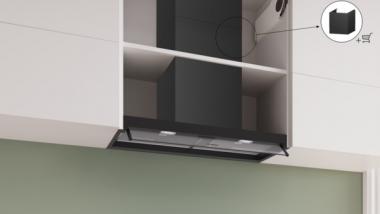 Bosch DBB85CC60 sw int Designhaube 