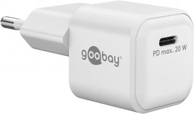 Goobay USB-Schnellladegerät Nano weiß 