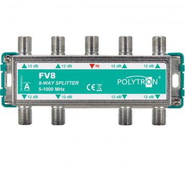 POLY F-Verteiler 8-fach 5-1000MHz   FV 8 