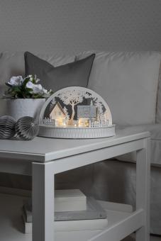 LED Holzsilhouette Häuser       3280-210 