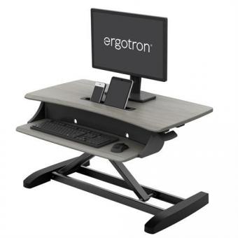 Ergotron WorkFit-Z-Mini Steh-Sitz 