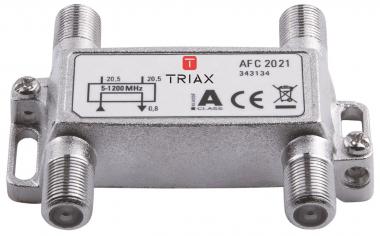TRIAX 2fach Abzweiger   AFC 2021 1,2 GHz 