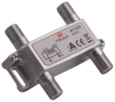 TRIAX 2fach Abzweiger   AFC 2021 1,2 GHz 