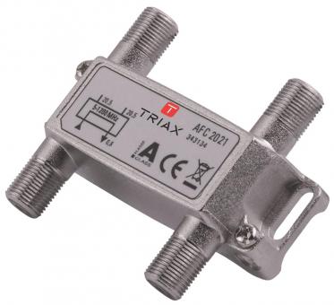 TRIAX 2fach Abzweiger   AFC 2021 1,2 GHz 