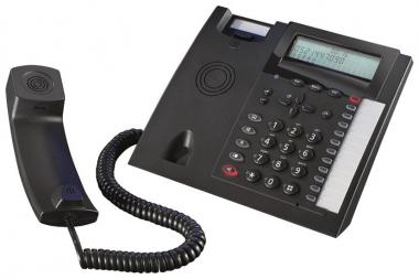 AGFEO Analog-Telefon,       T 18 schwarz 