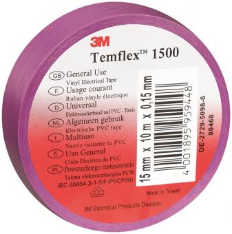 3M Temflex               10MX15MMX0,15MM 