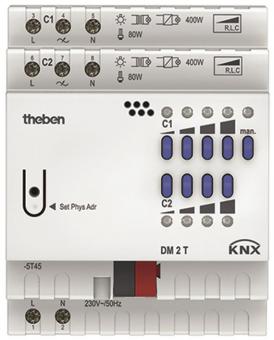 THEB KNX Universaldimmaktor   DM 2 T KNX 