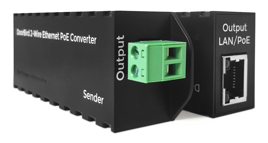 DoorBird 2-Draht Ethernet PoE+     A1072 