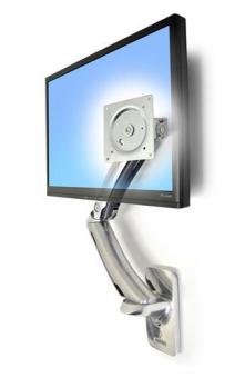 Ergotron NX Monitor-Wandhalter alu 