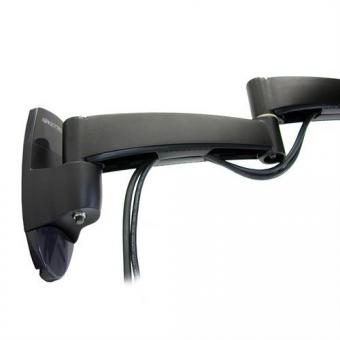 Ergotron Serie 200 Dual Wandhalterung sw 