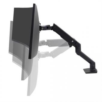 Ergotron HX Monitor-Tischhalter schwarz 