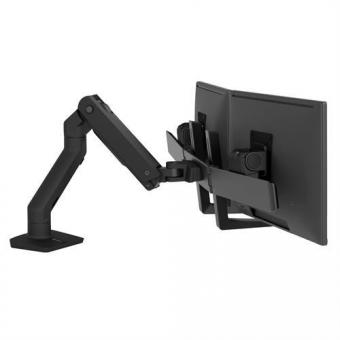 Ergotron HX Dual Monitor-Tischhalter sw 