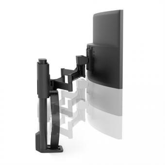 Ergotron TRACE Monitor-Tischhalter sw 