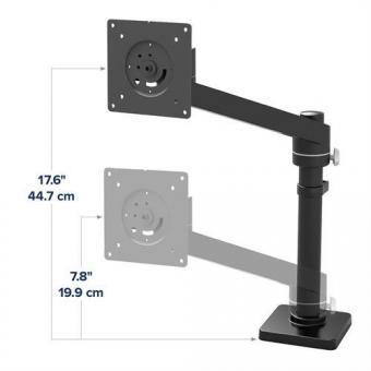 Ergotron NX Monitor-Tischhalter schwarz 