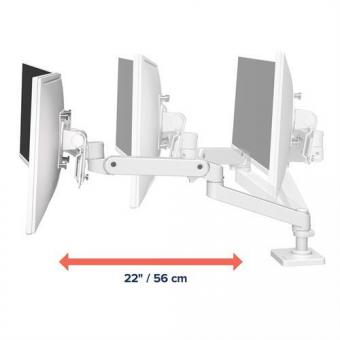 Ergotron LX PRO Dual Monitor-Tischhalter 