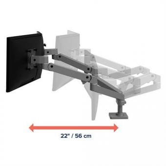 Ergotron LX PRO Dual Monitor-Tischhalter 