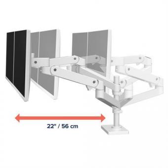 Ergotron LX PRO Dual Monitor-Tischhalter 