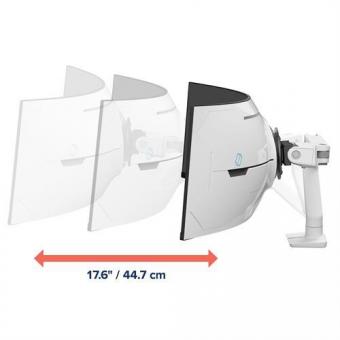 Ergotron HX VHD Monitor-Tischhalter weiß 