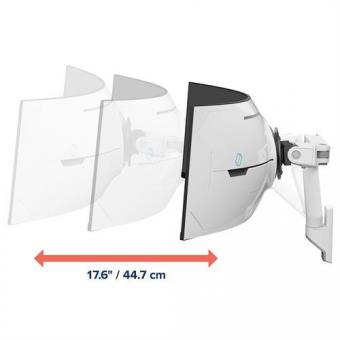 Ergotron HX VHD Monitor-Wandhalter weiß 