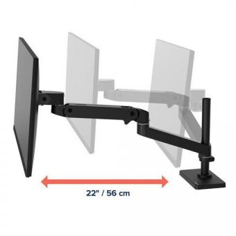 Ergotron LX PRO Monitor-Tischhalter sw 
