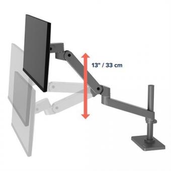 Ergotron LX PRO Monitor-Tischhalter grau 